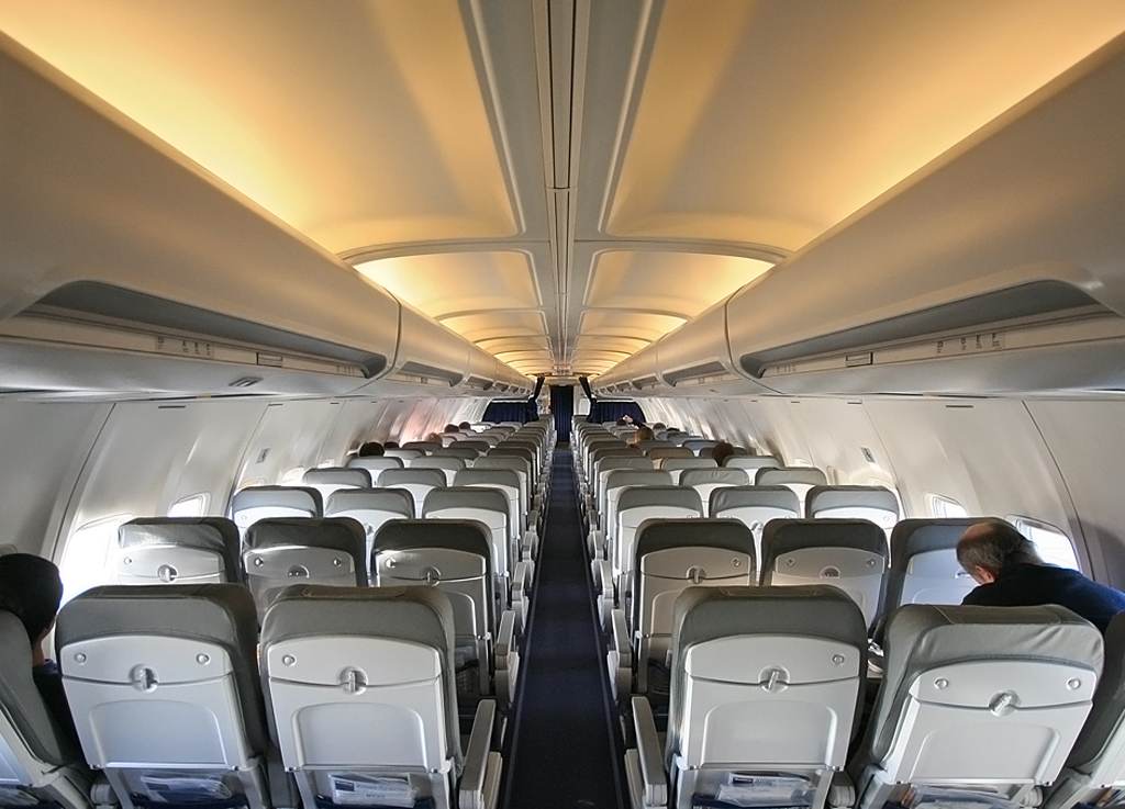 aeruplane cabin