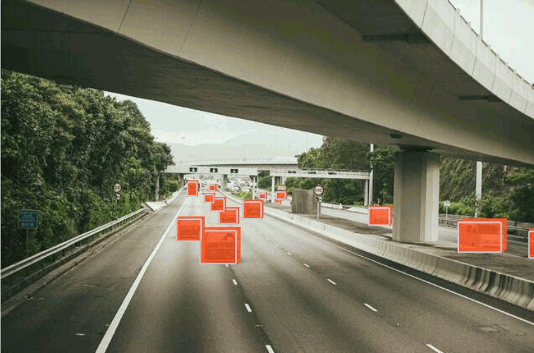 vehicles annotated using cuboids for ADAS