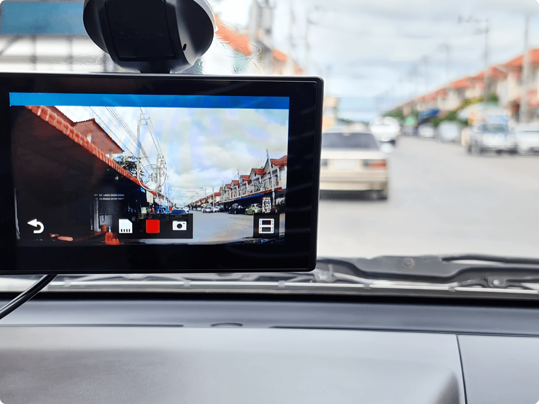 data collection through a vehicle's dashcam